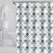 Wholesale Customized Printed Polyester Waterproof Geometric Shower Curtain